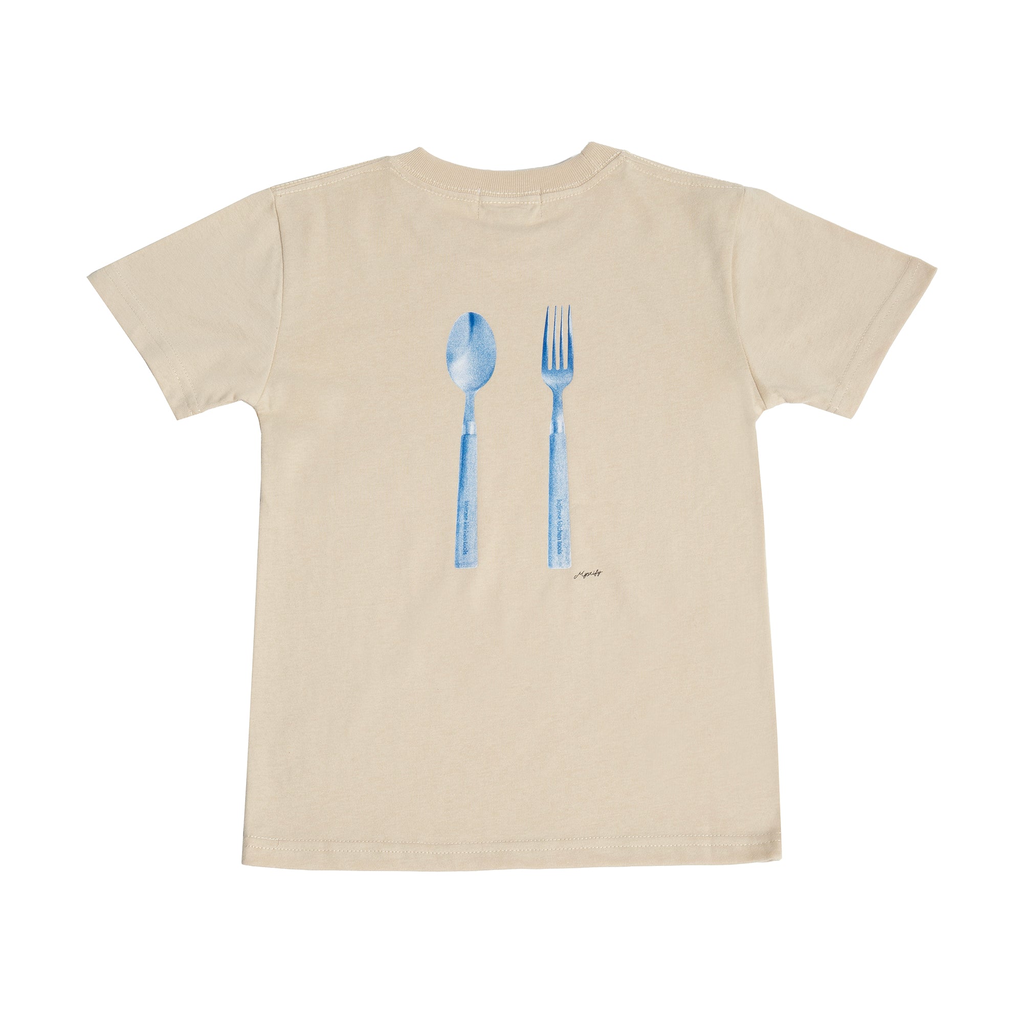KidsカトラリーTshirts(BEIGE)