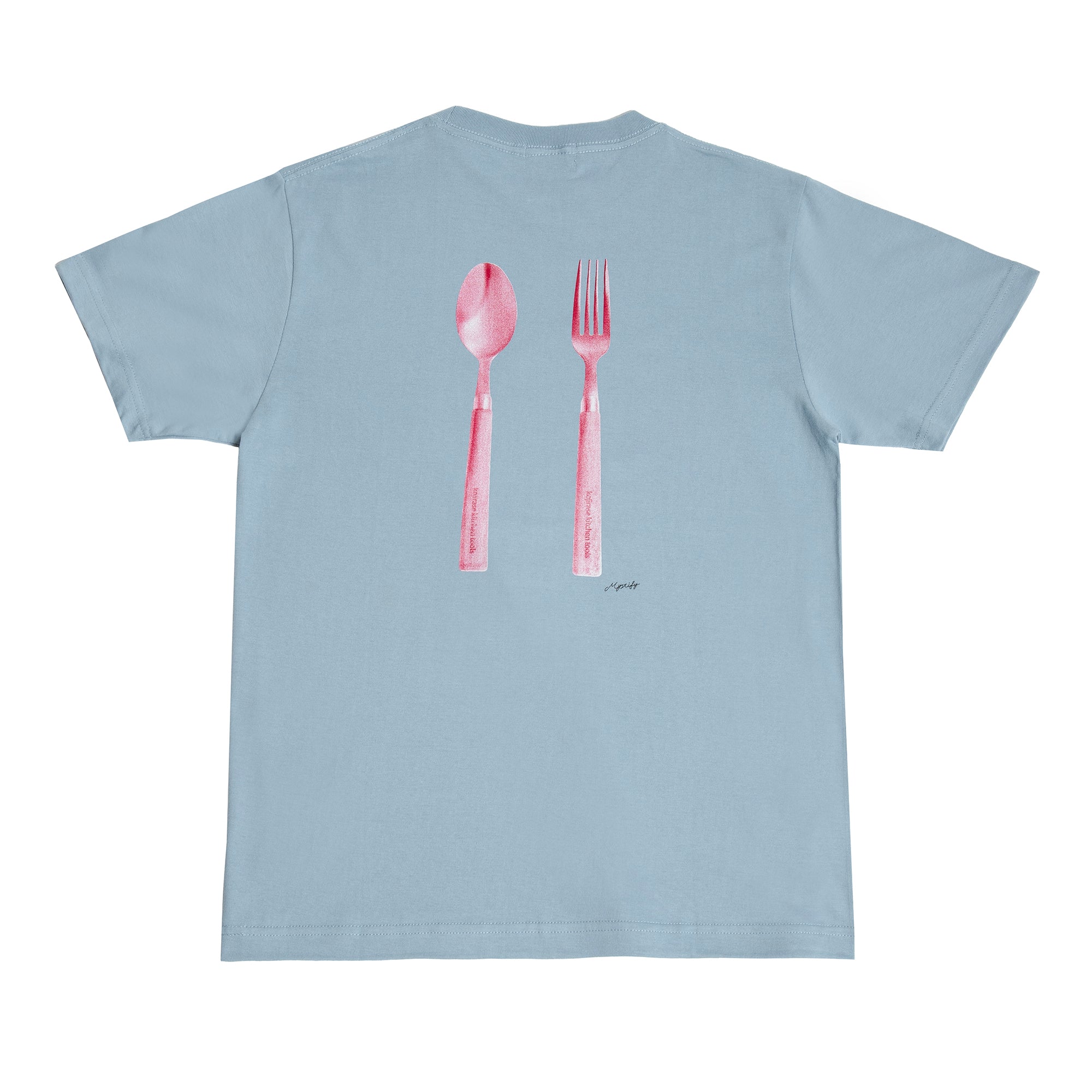 カトラリーTshirts(BLUE)