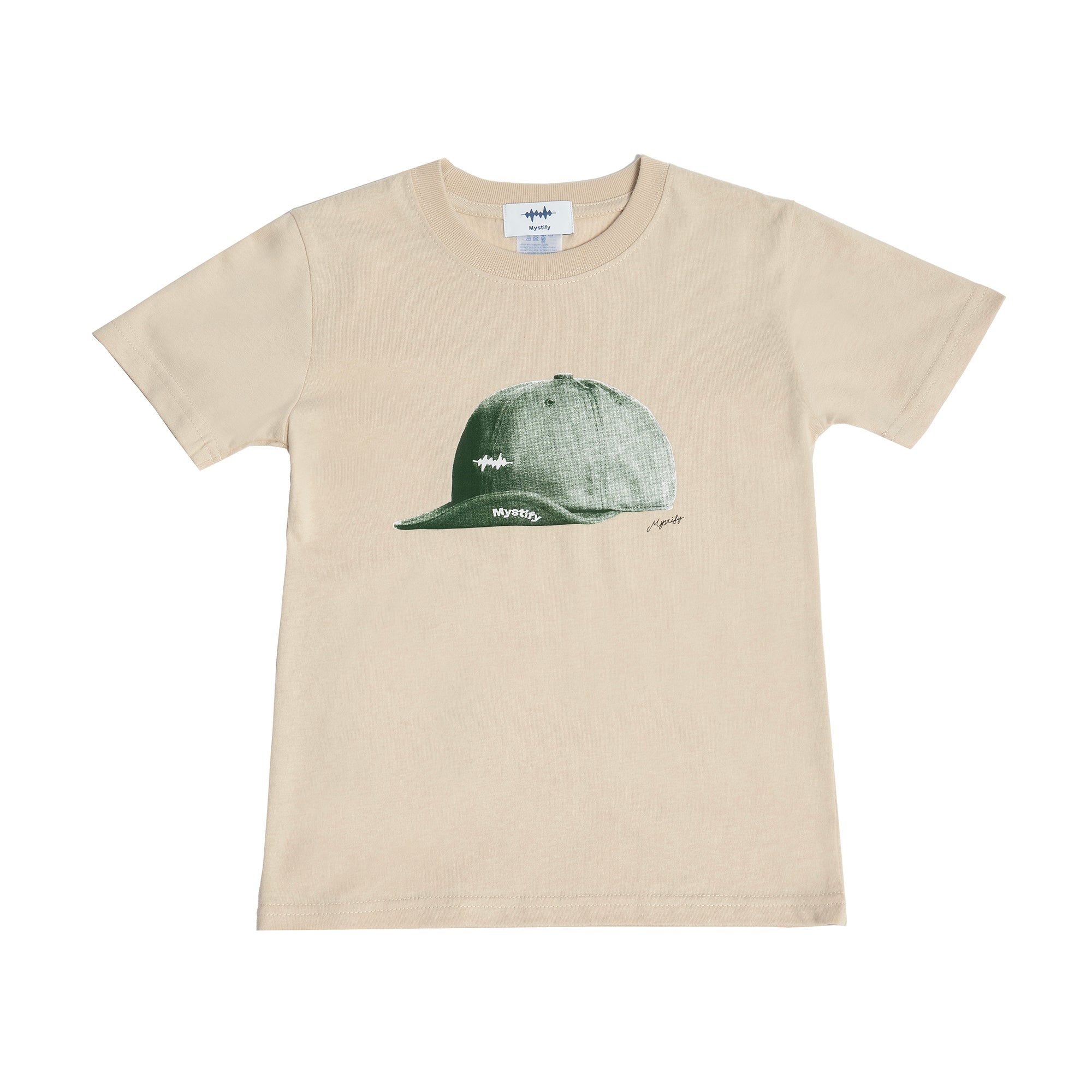 Kids-CAP Tshirts(BEIGE)