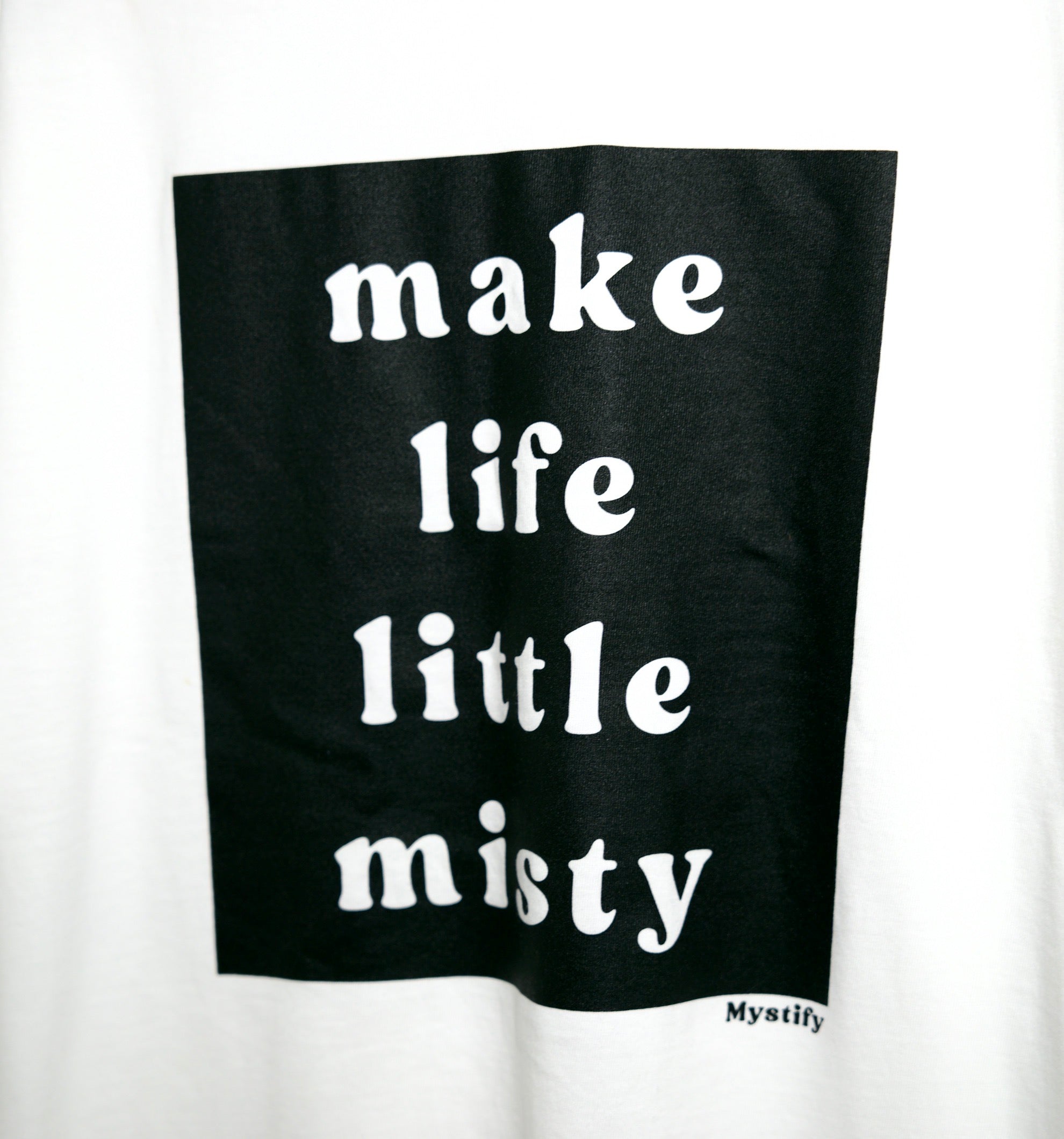 Make life Tシャツ(BLK)